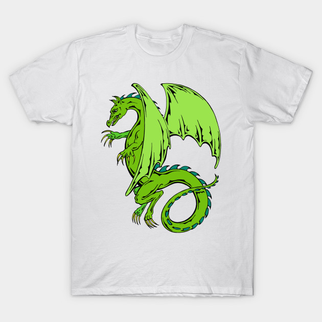 Green Dragon T-Shirt-TOZ